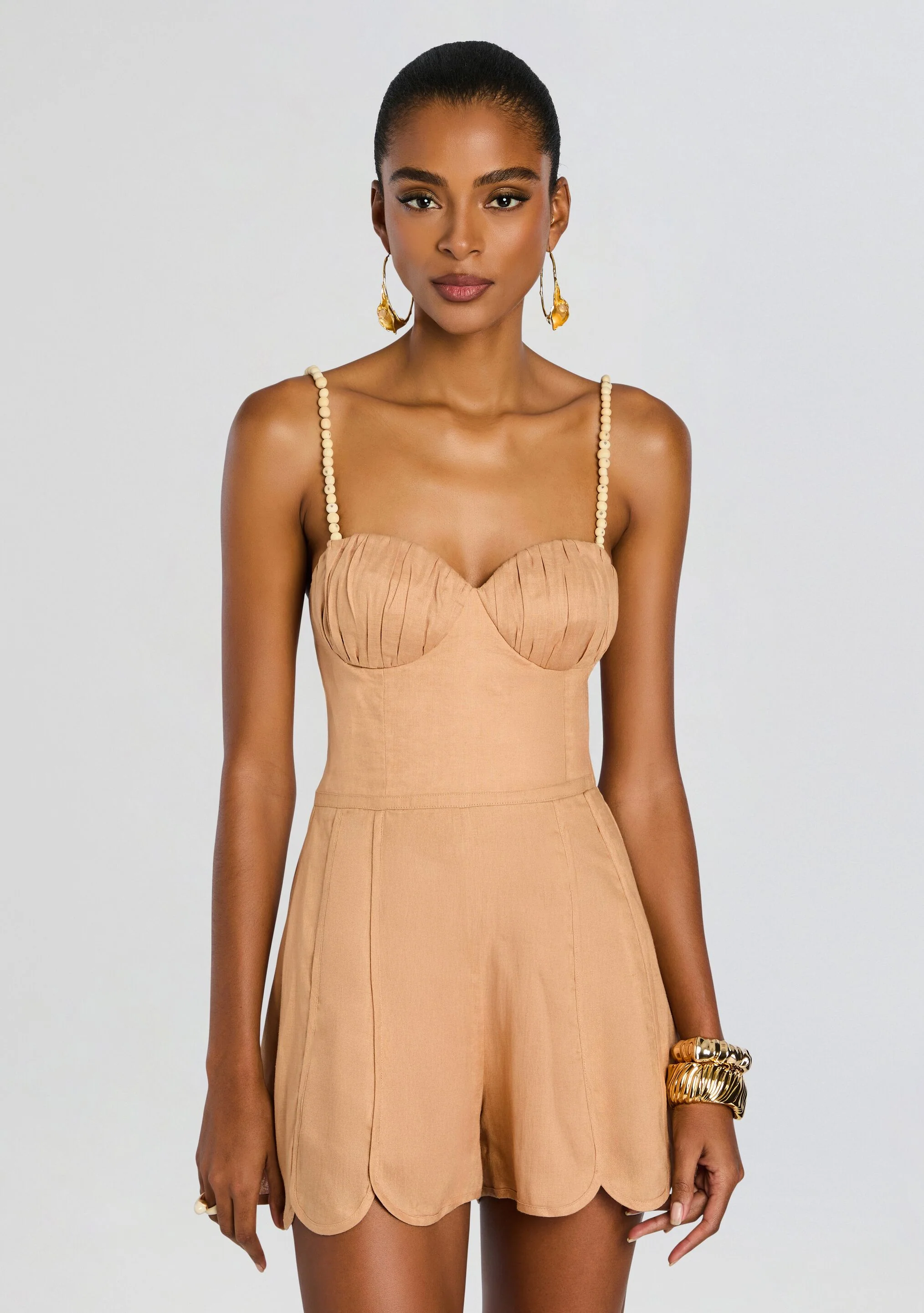 Coral Romper - Image 5