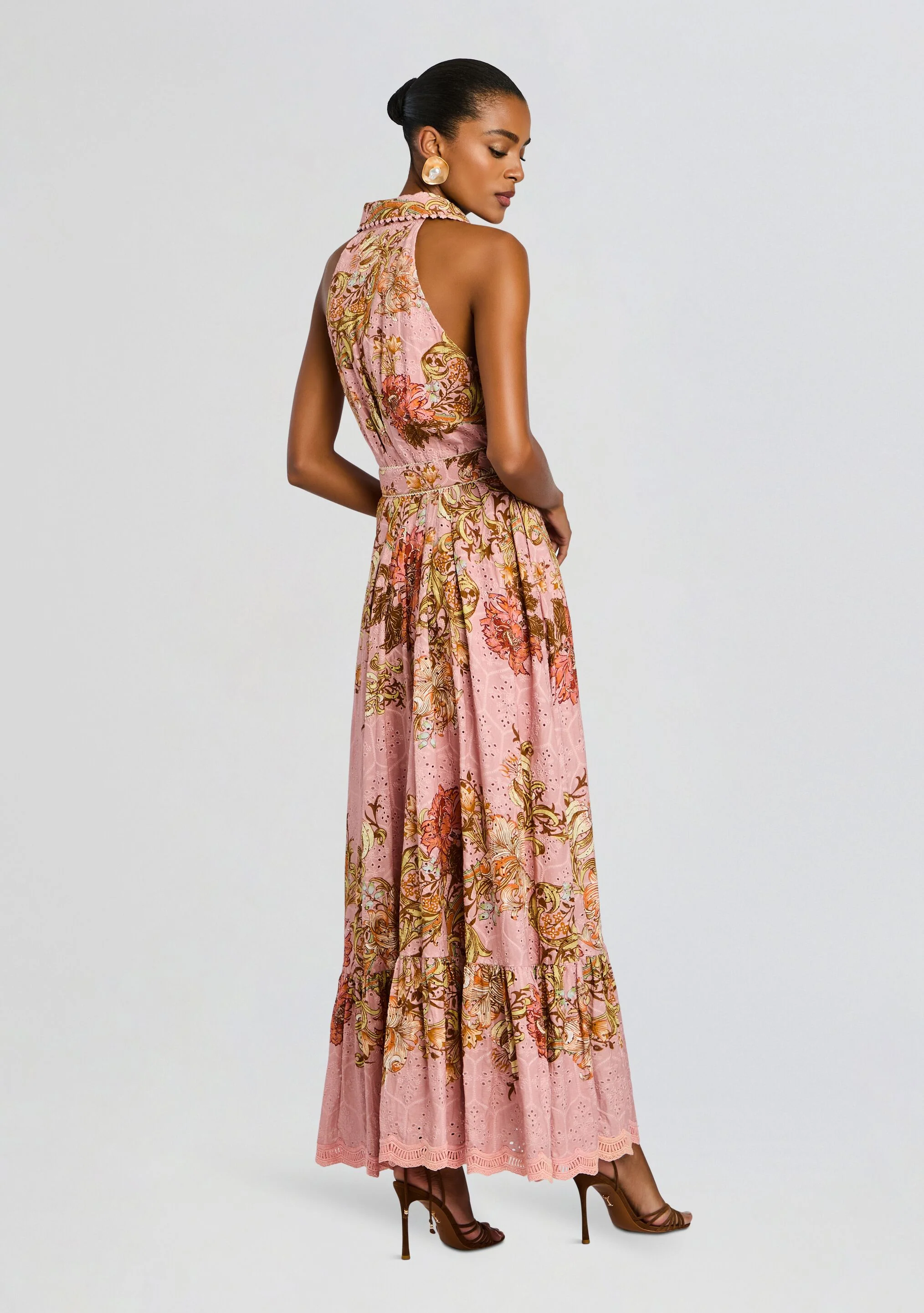 Sula Long Shirt Dress With Buckle Belt - Image 4