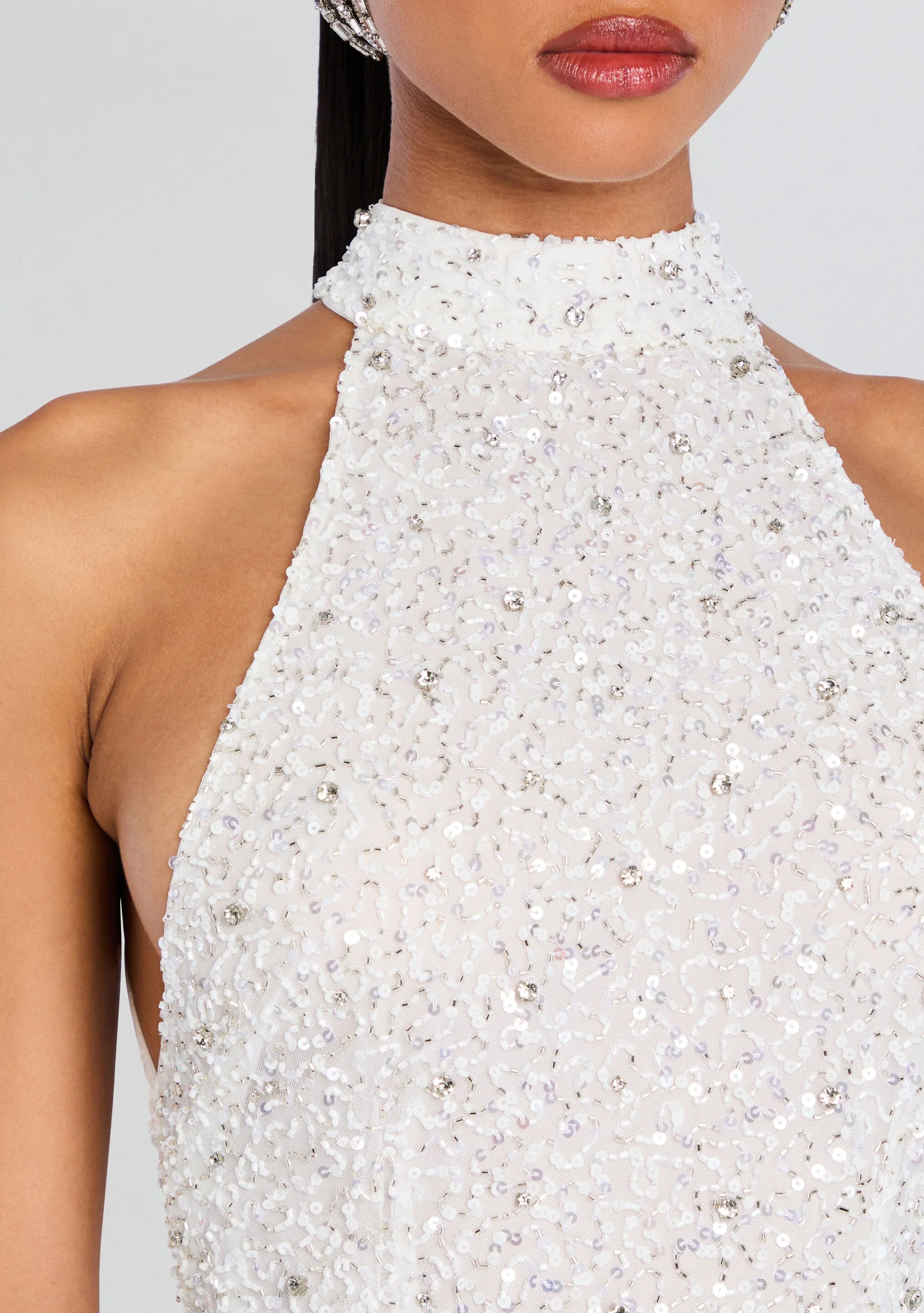 Olivia Midi Sequin Dress - Image 3