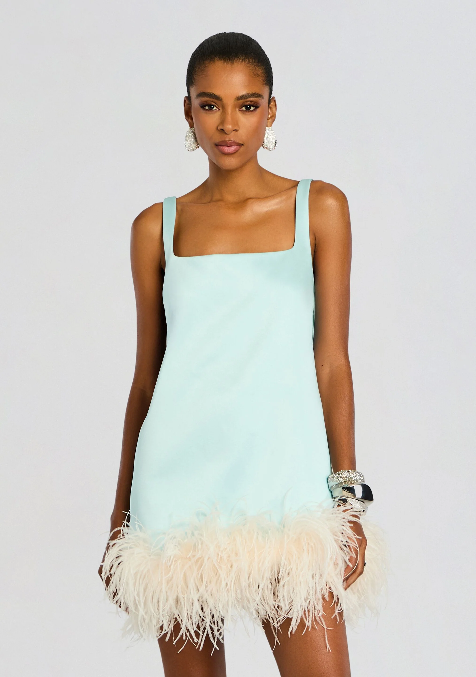 Ragna Feather Dress - Image 6