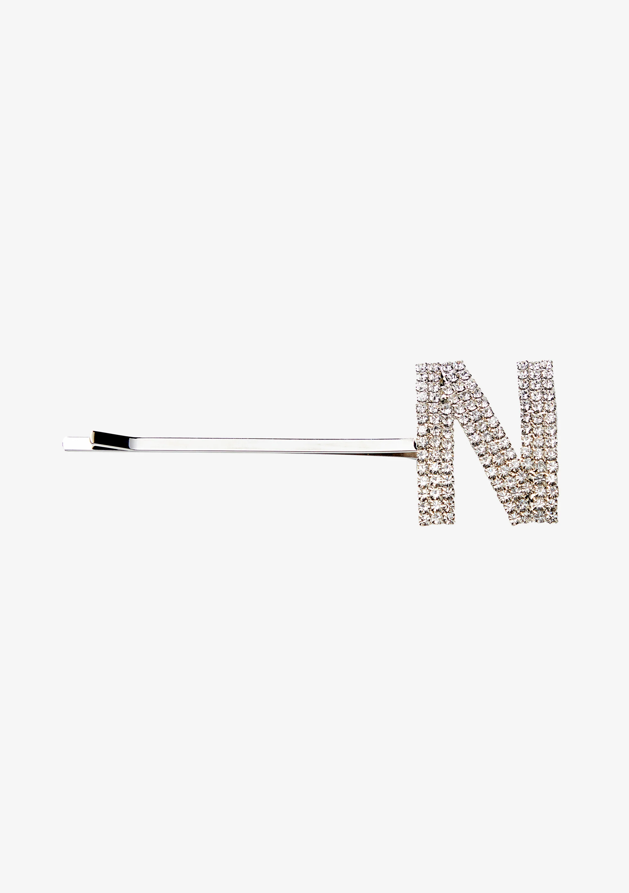 Rhinestone Alphabet Hair Clip - Image 13