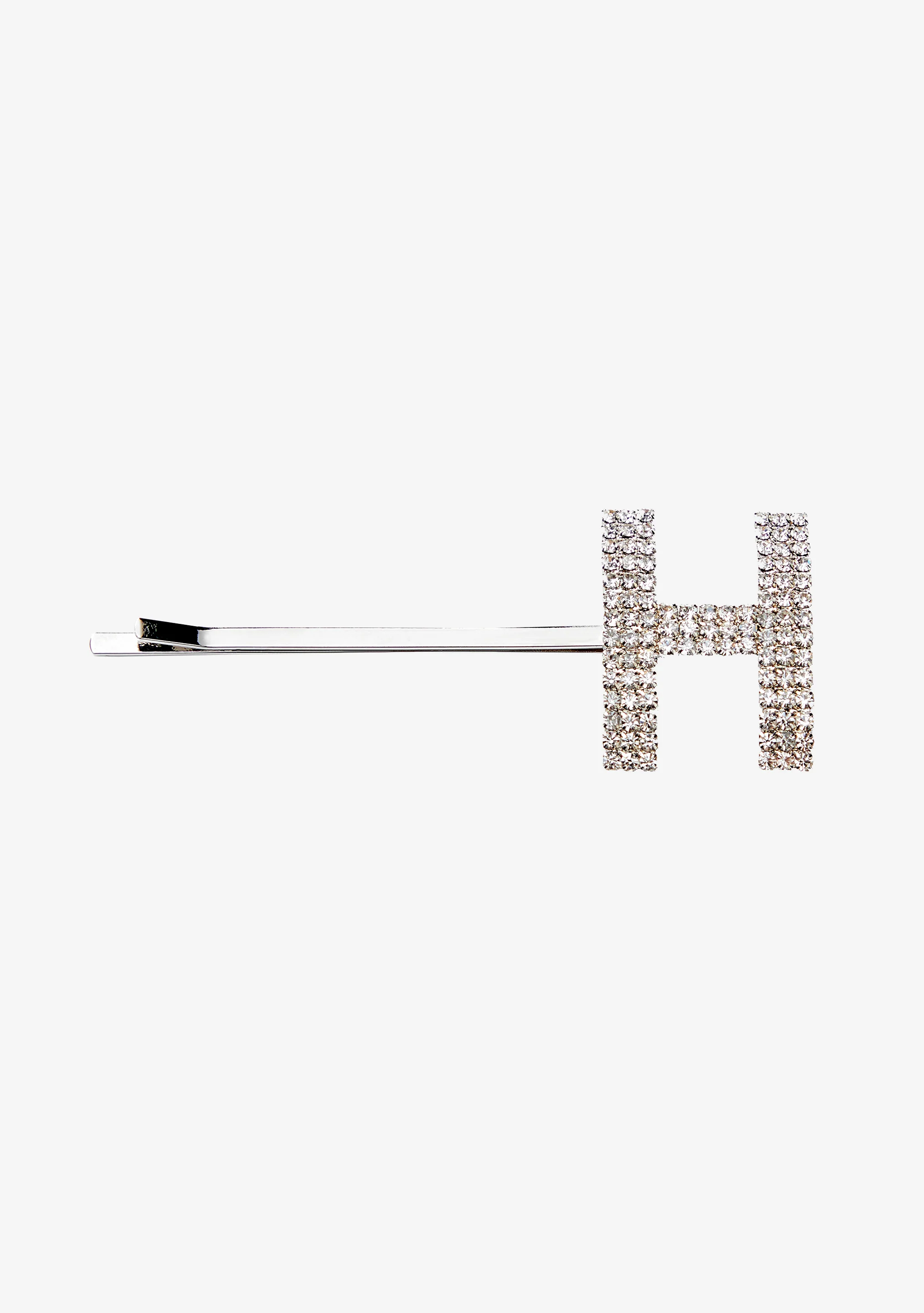 Rhinestone Alphabet Hair Clip - Image 8
