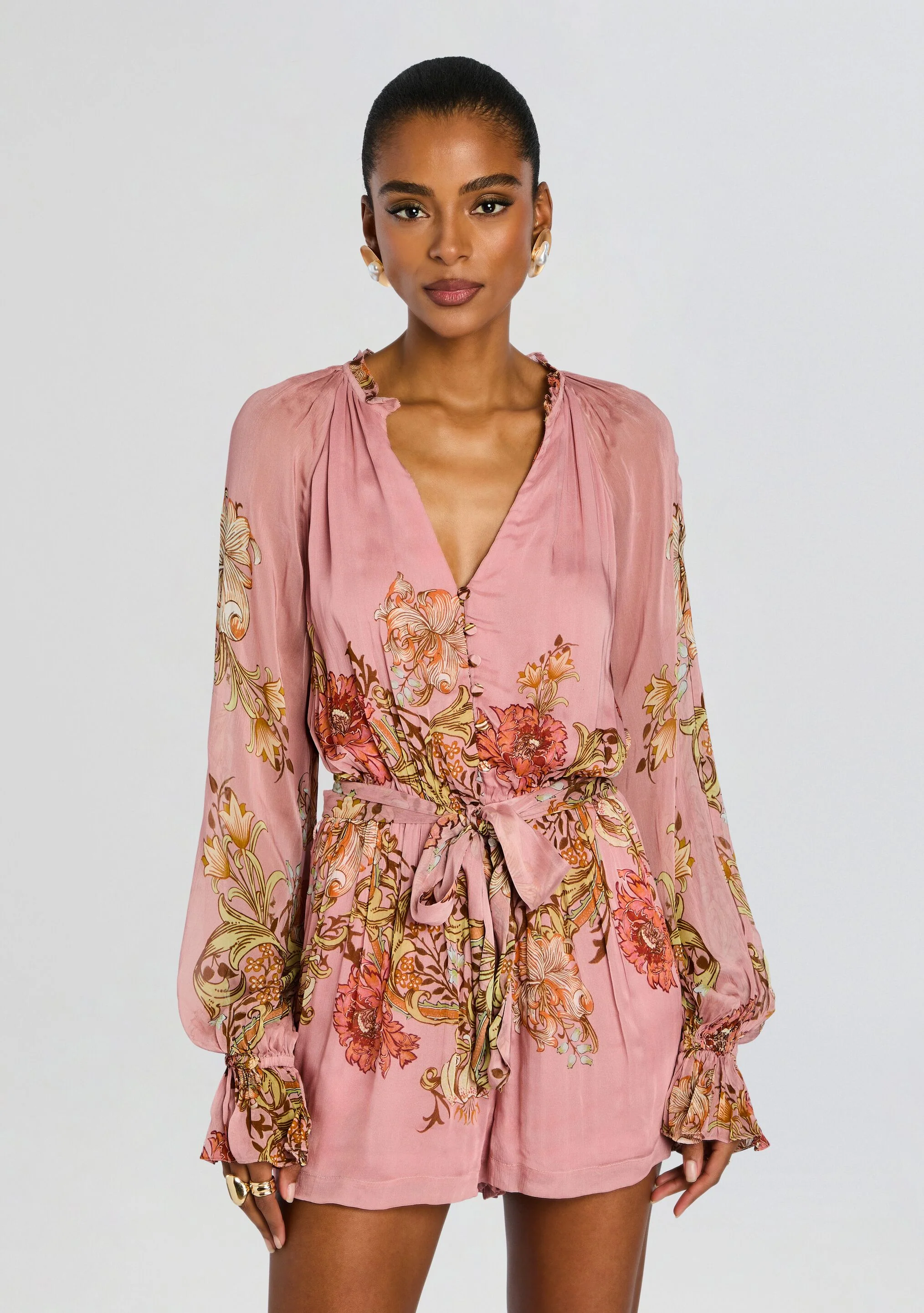 Sula Romper With Tie Belt - Image 5