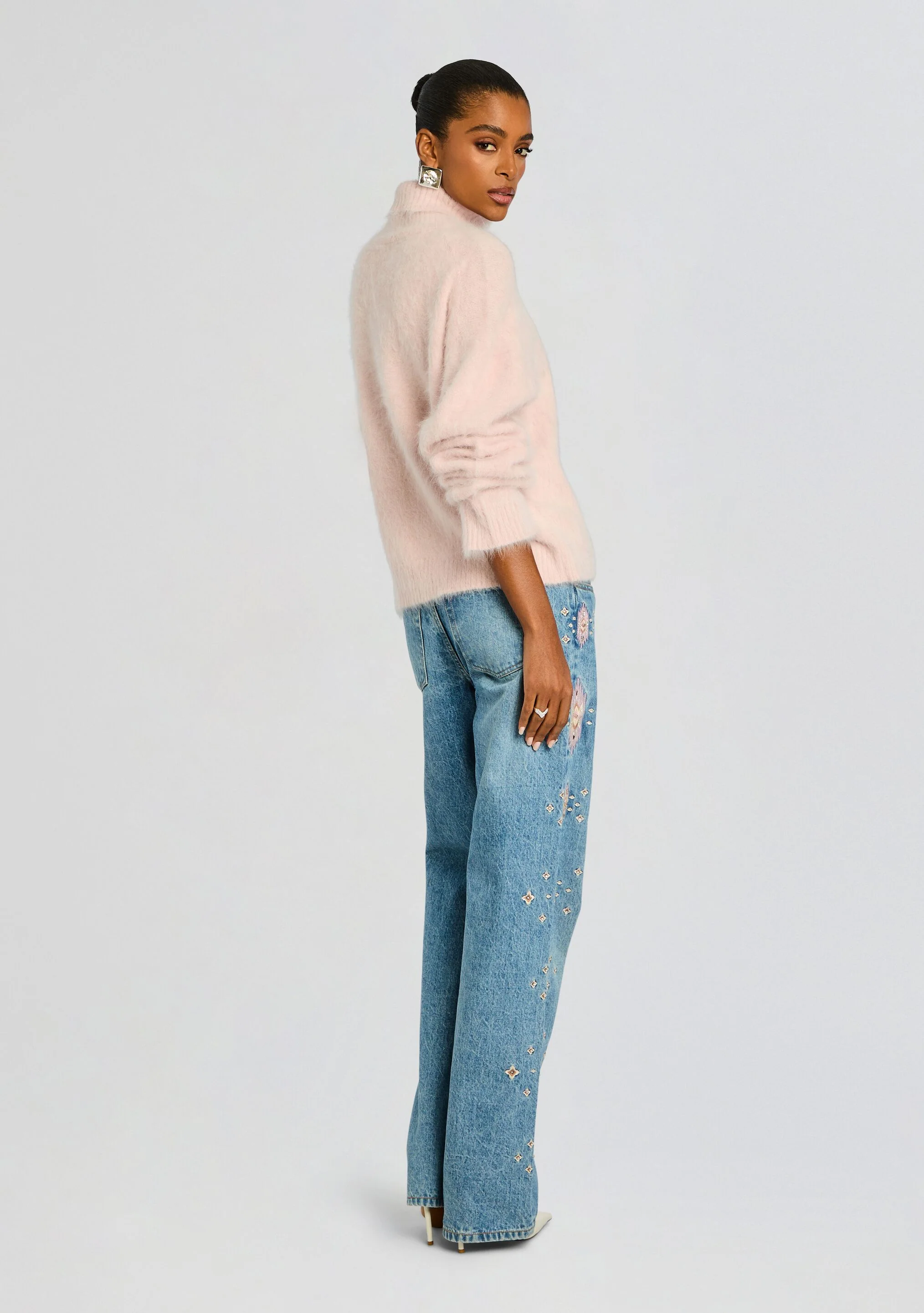 Vero Embroidered Jean - Image 6