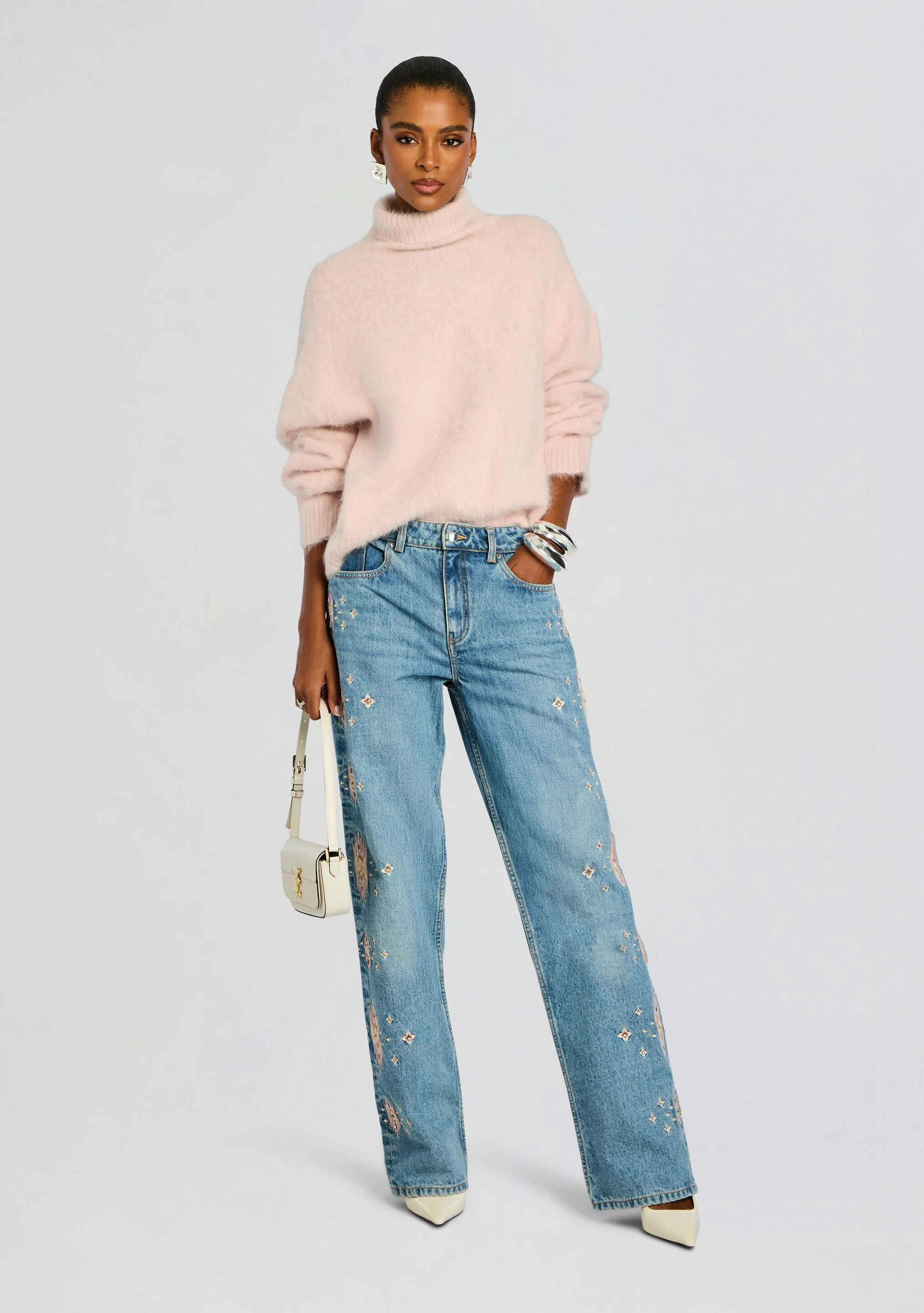 Vero Embroidered Jean - Image 7